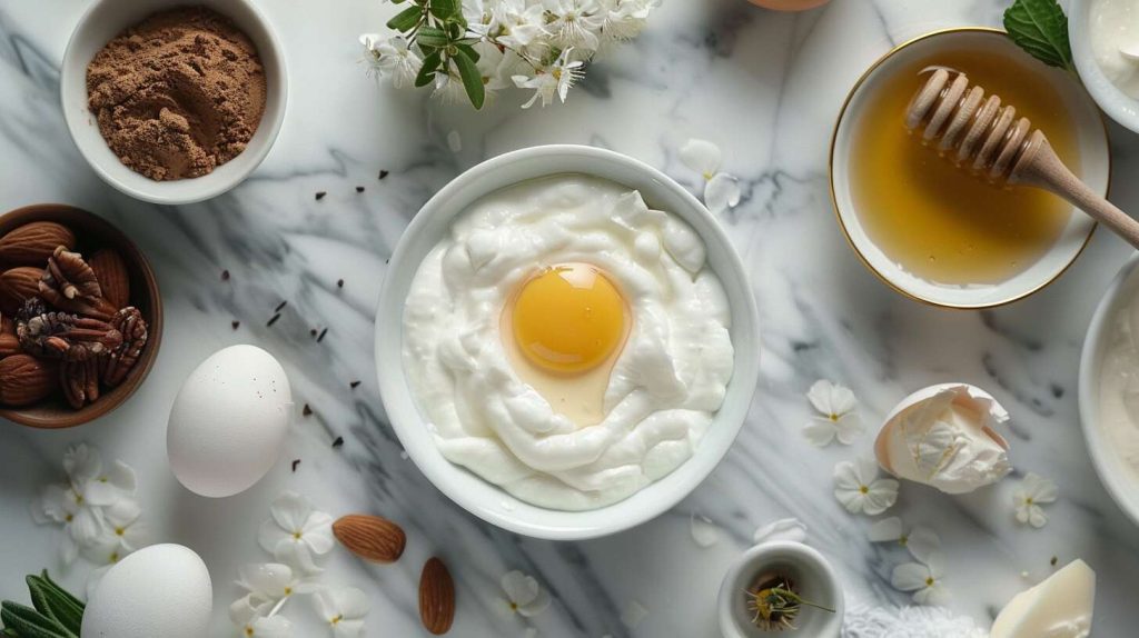 Vitalité des cheveux : préparer un soin au yaourt et œuf sans effort