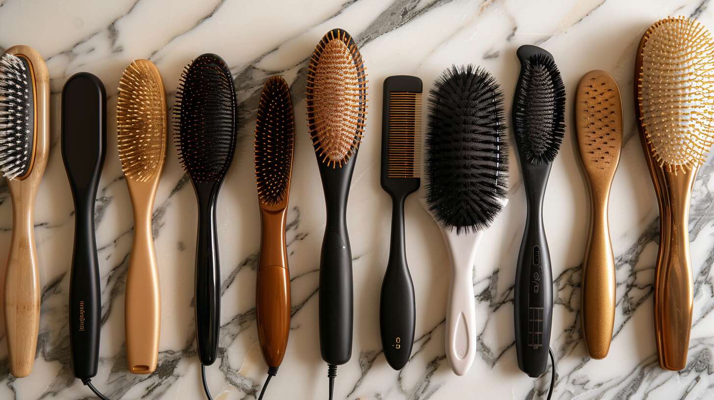 La sélection de la brosse chauffante idéale pour vos cheveux