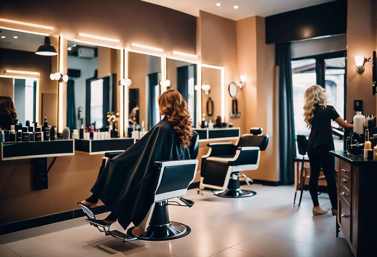 Analyse des traitements professionnels anti-frizz en salon de coiffure